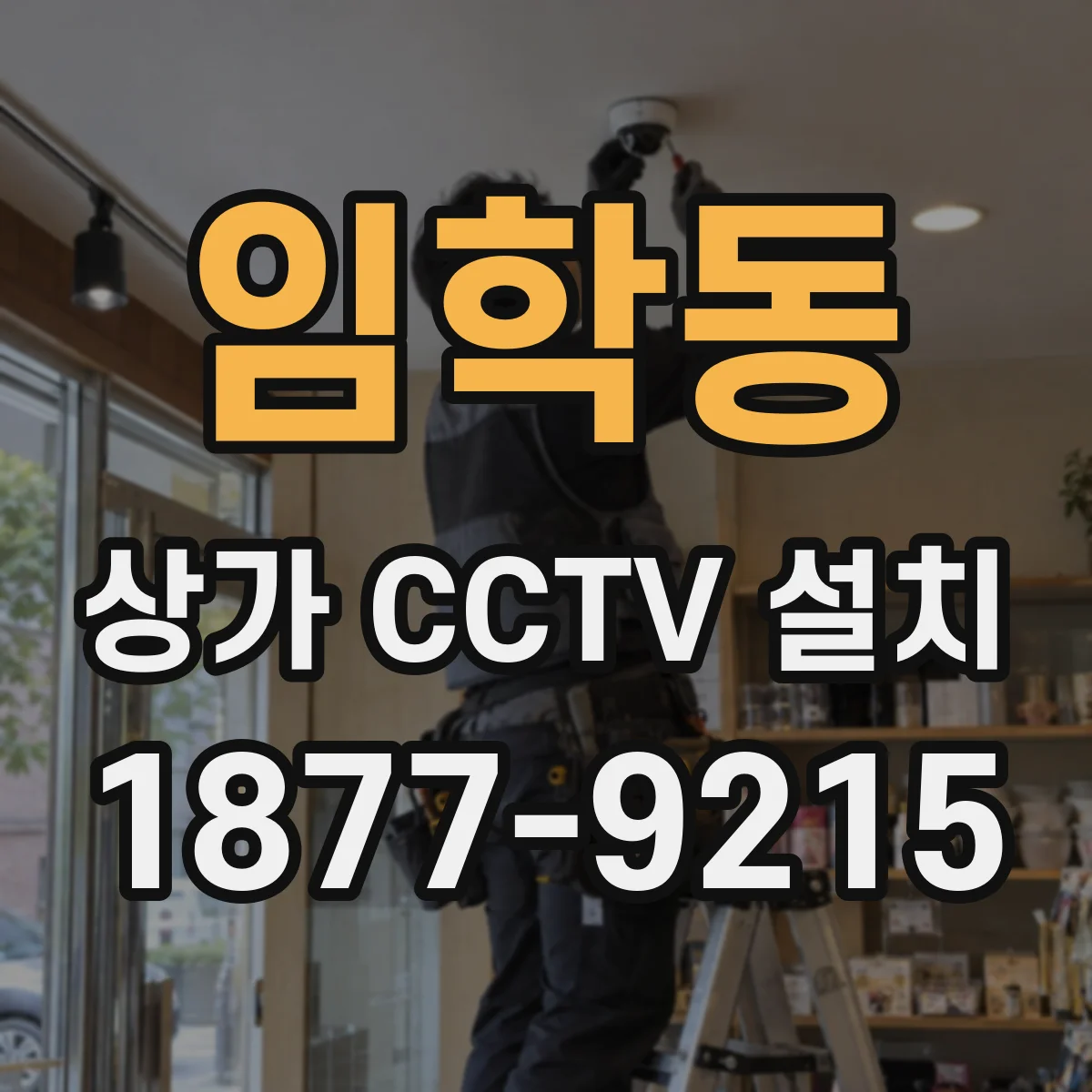 임학동 상가 CCTV 설치