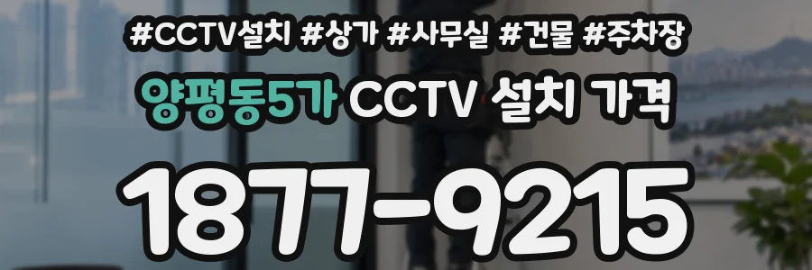양평동5가 CCTV 설치 가격
