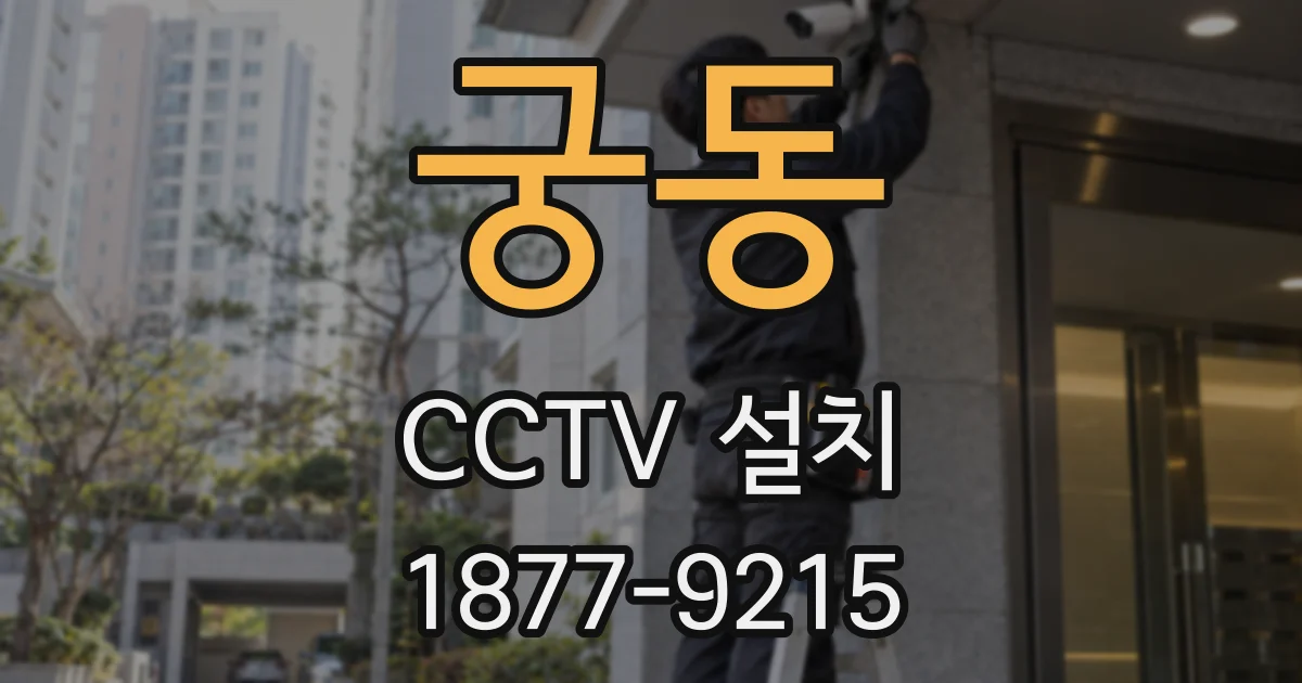 궁동 CCTV 설치