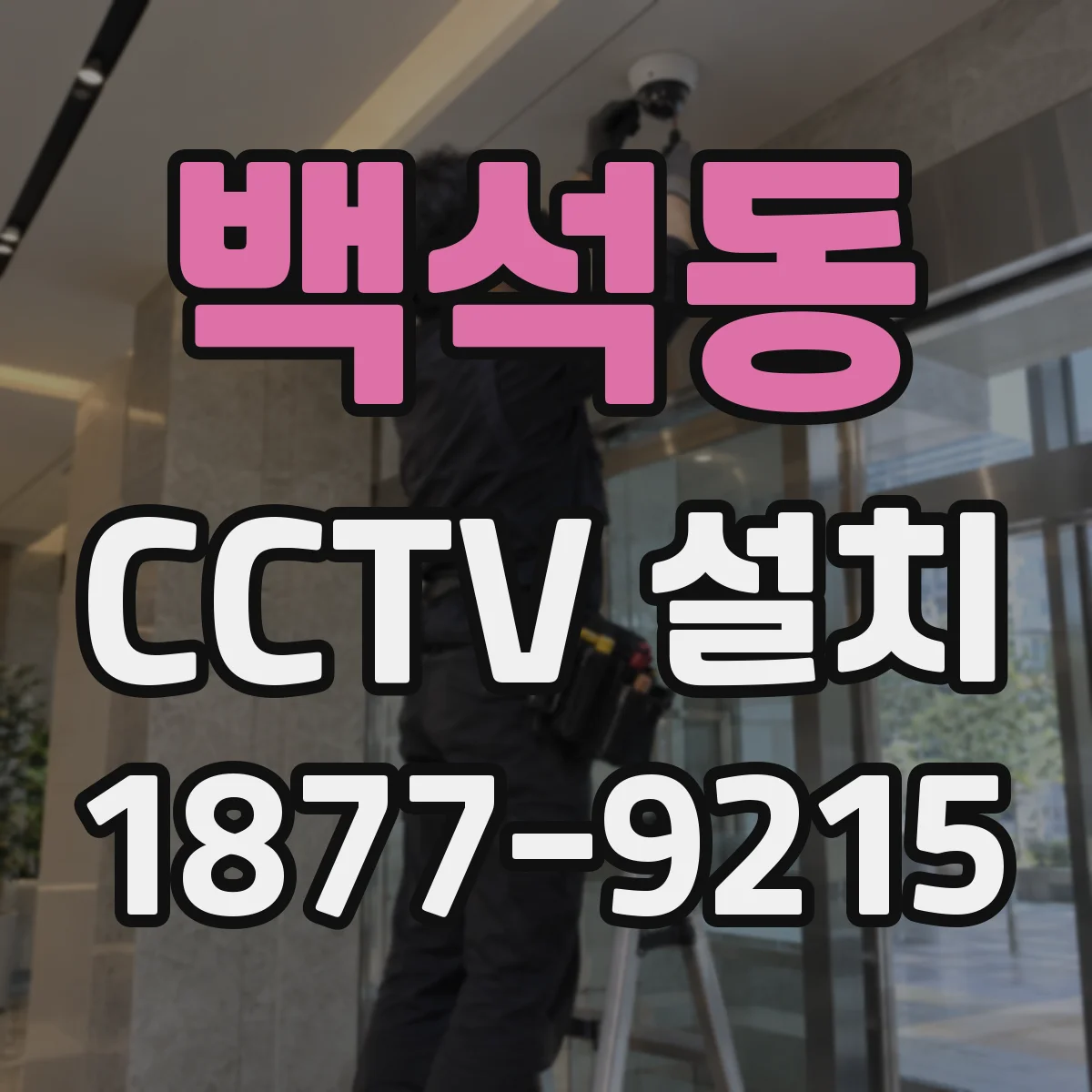 백석동 CCTV 설치