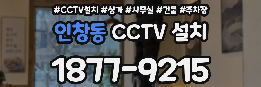 인창동 CCTV 설치