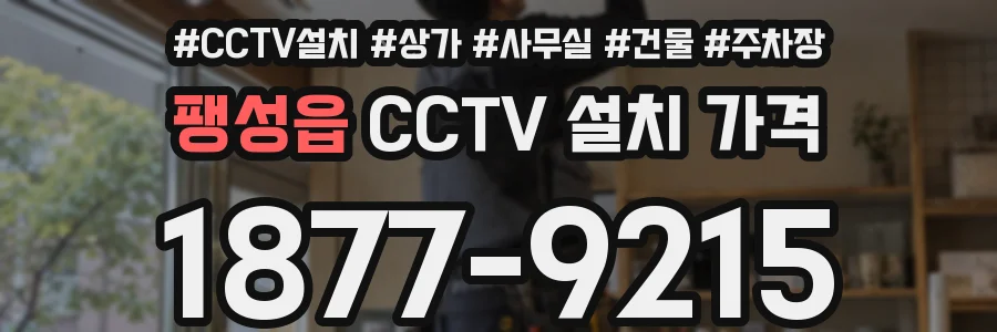 팽성읍 CCTV 설치 가격