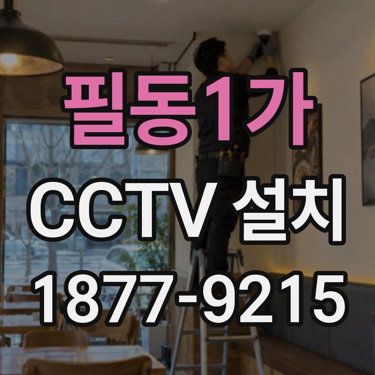 필동1가 CCTV 설치