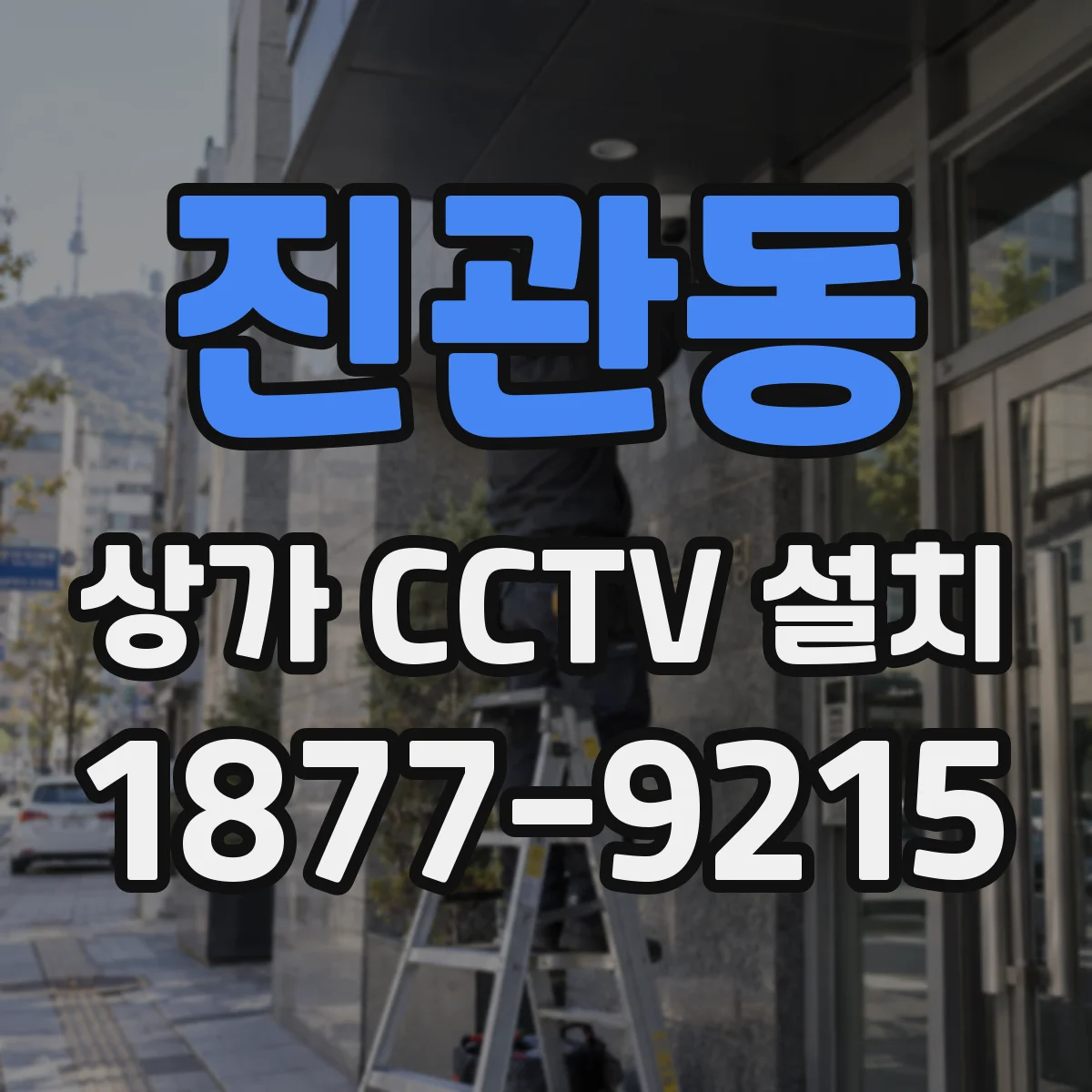 진관동 상가 CCTV 설치