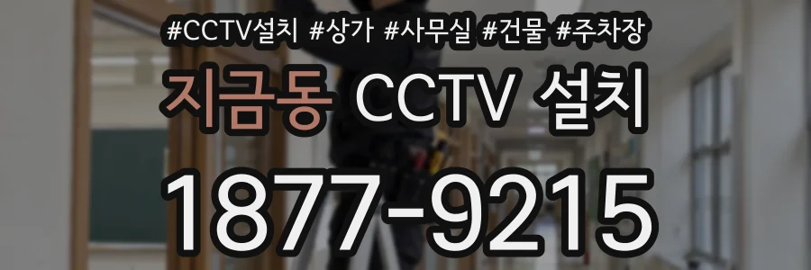지금동 CCTV 설치