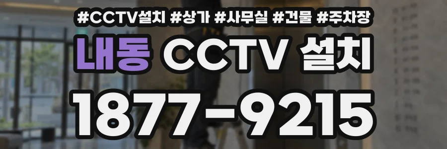 내동 CCTV 설치
