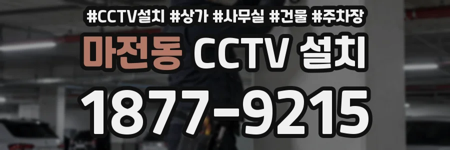마전동 CCTV 설치