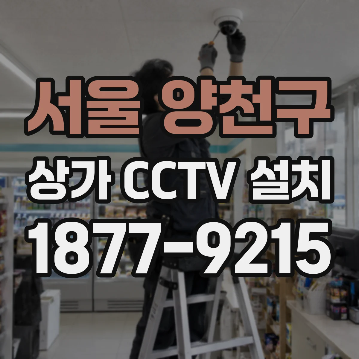 서울 양천구 상가 CCTV 설치