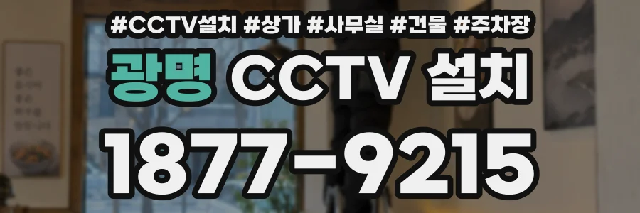 광명 CCTV 설치