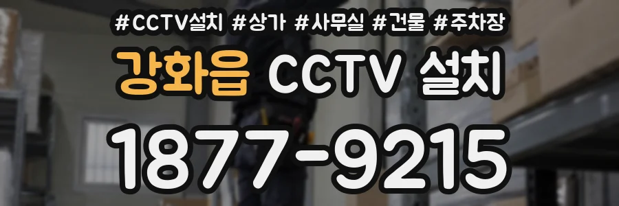 강화읍 CCTV 설치