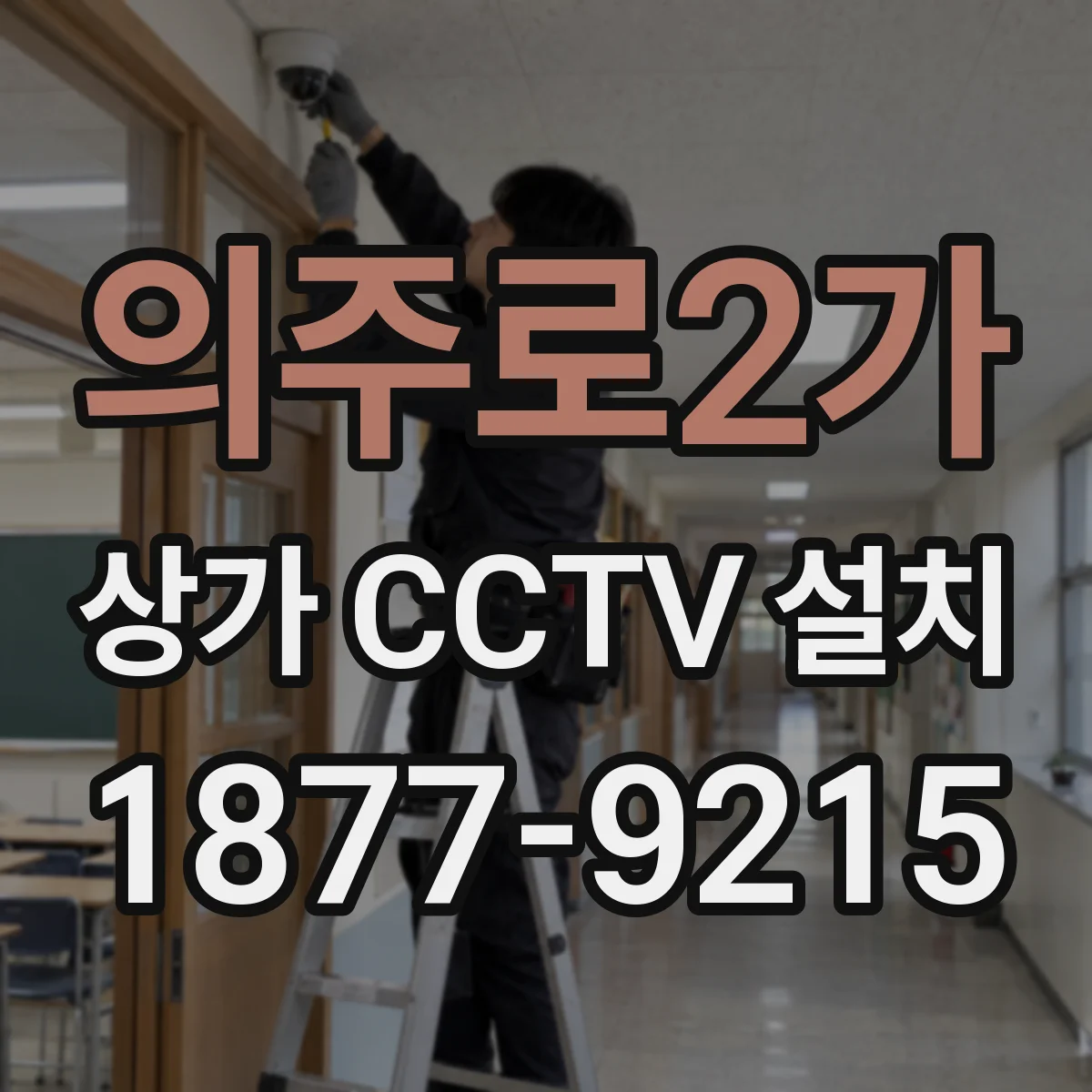 의주로2가 상가 CCTV 설치