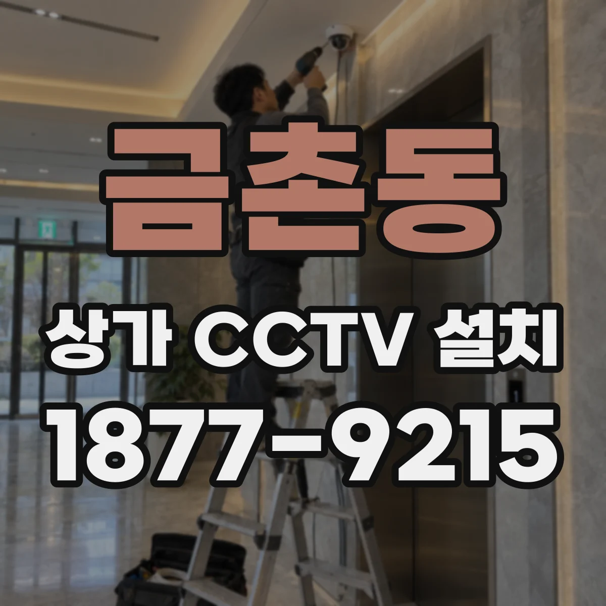 금촌동 상가 CCTV 설치