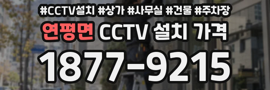 연평면 CCTV 설치 가격