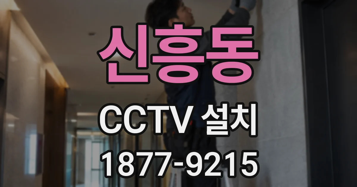 신흥동 CCTV 설치