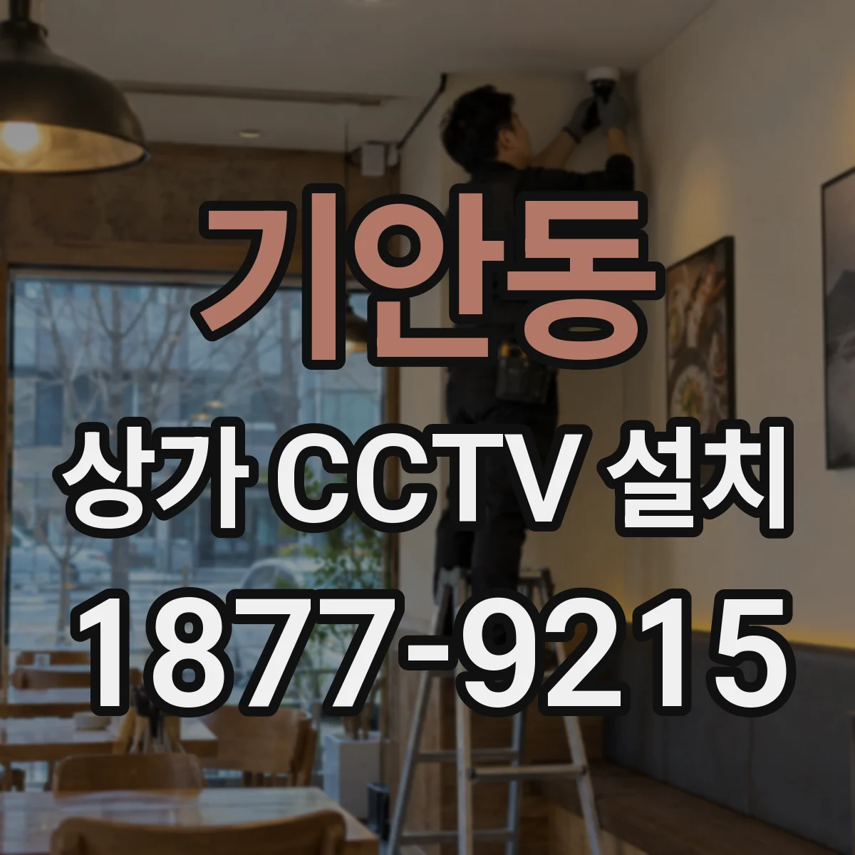 기안동 상가 CCTV 설치