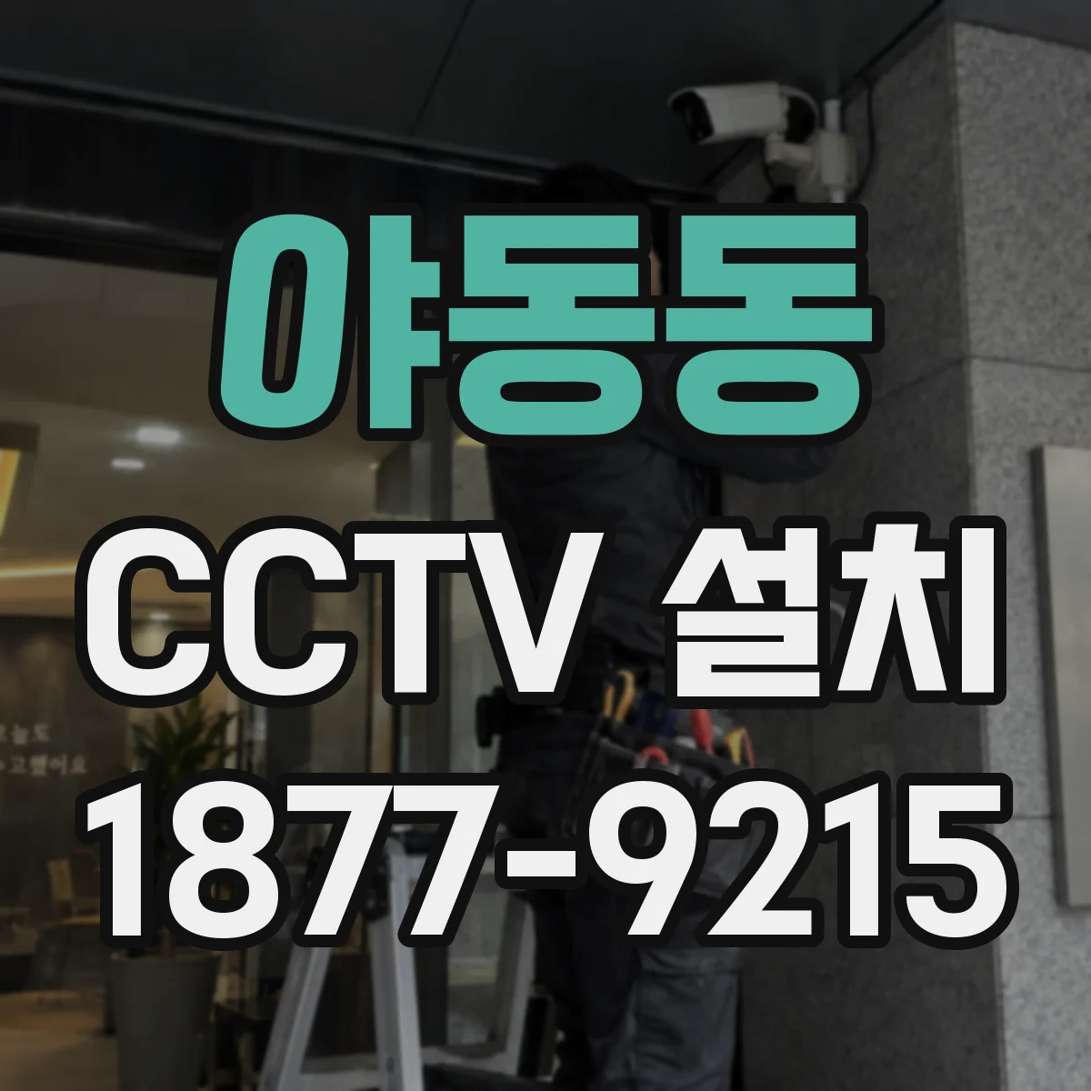야동동 CCTV 설치