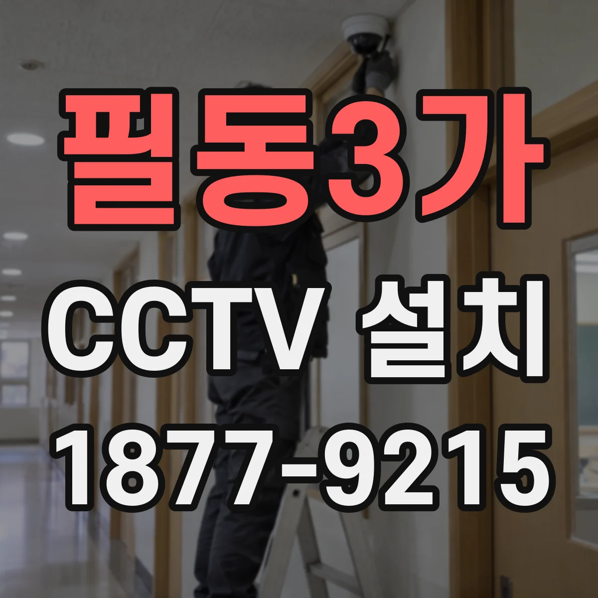 필동3가 CCTV 설치