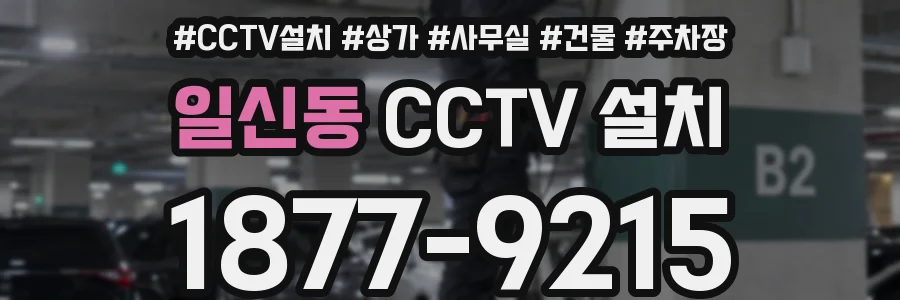 일신동 CCTV 설치