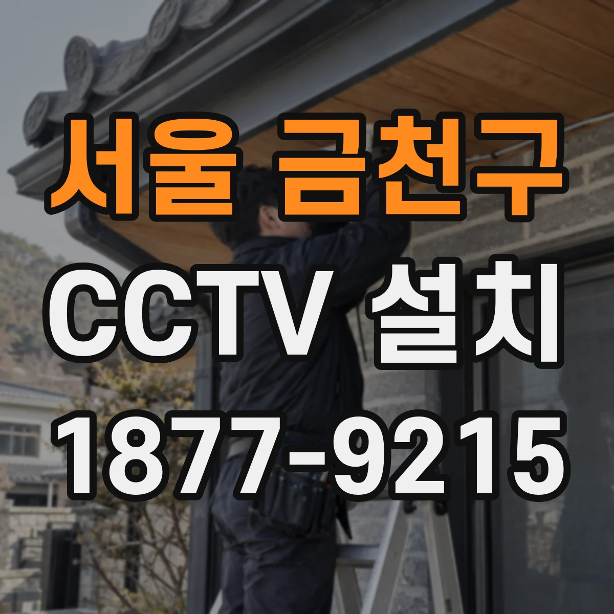 서울 금천구 CCTV 설치