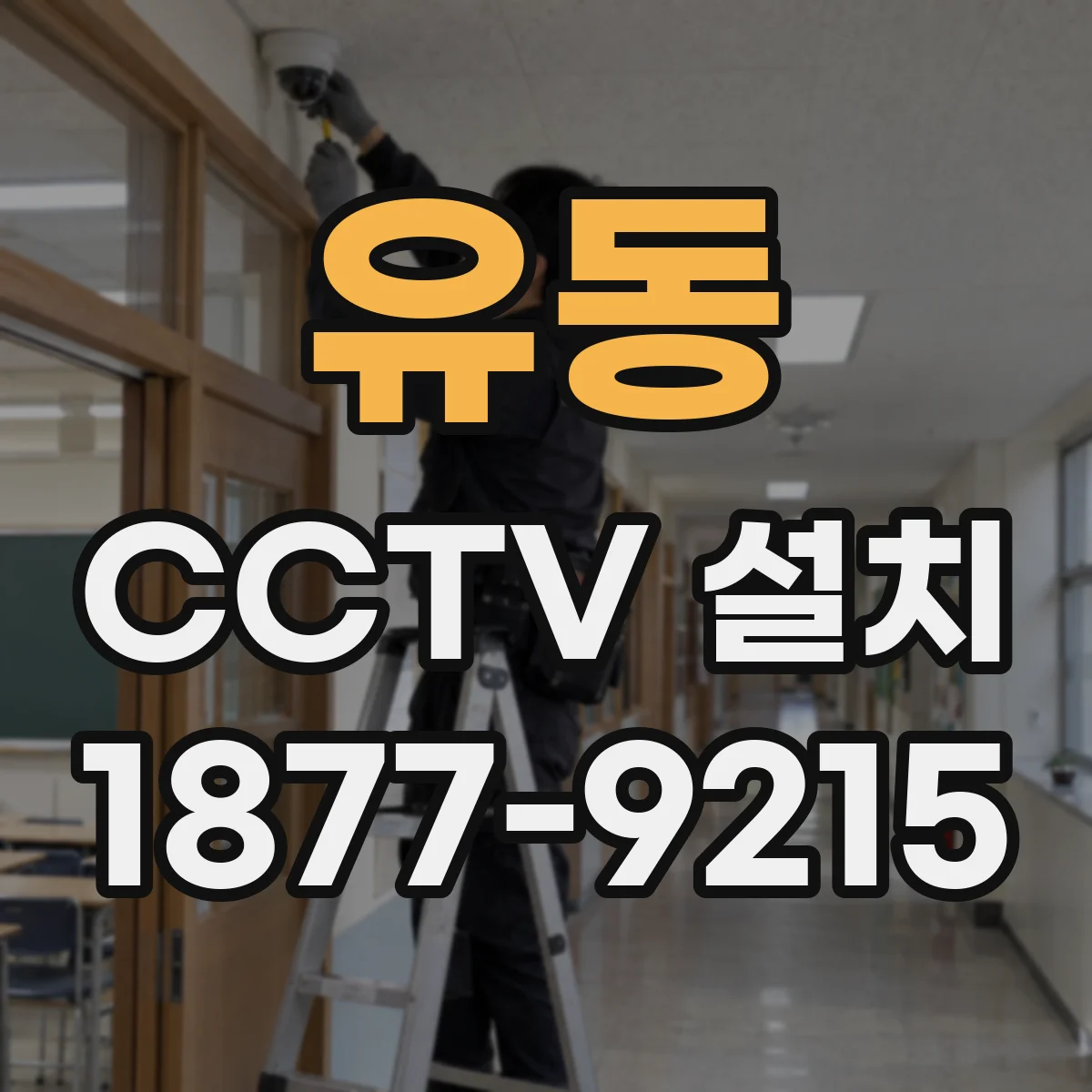 유동 CCTV 설치