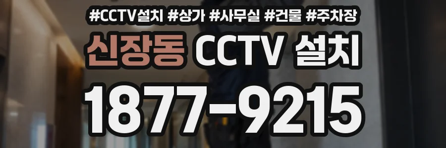 신장동 CCTV 설치