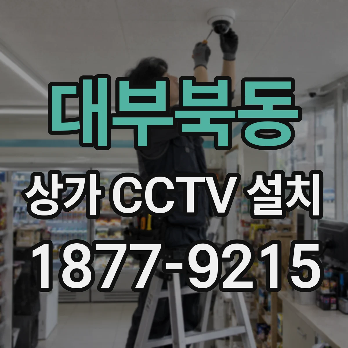 대부북동 상가 CCTV 설치