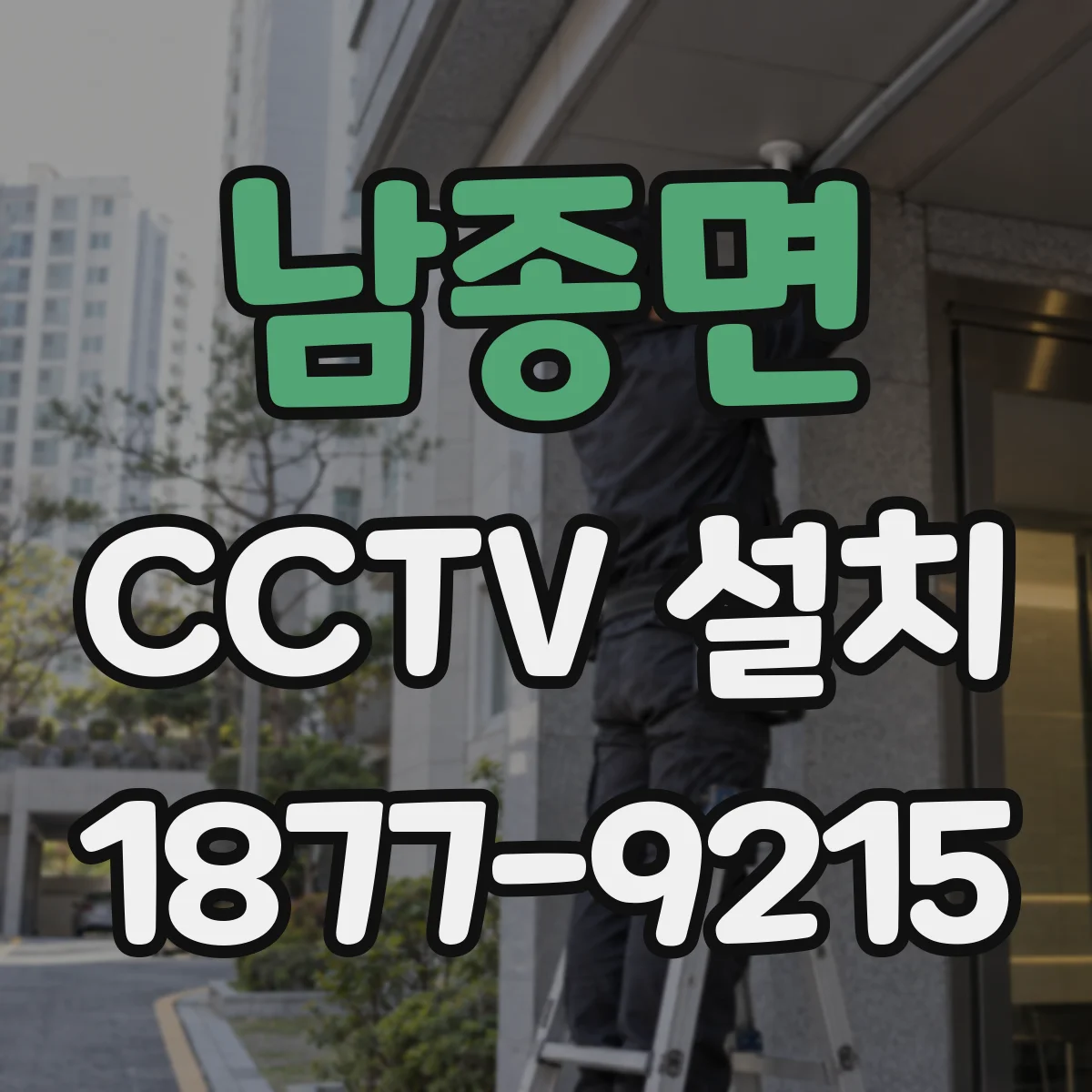 남종면 CCTV 설치