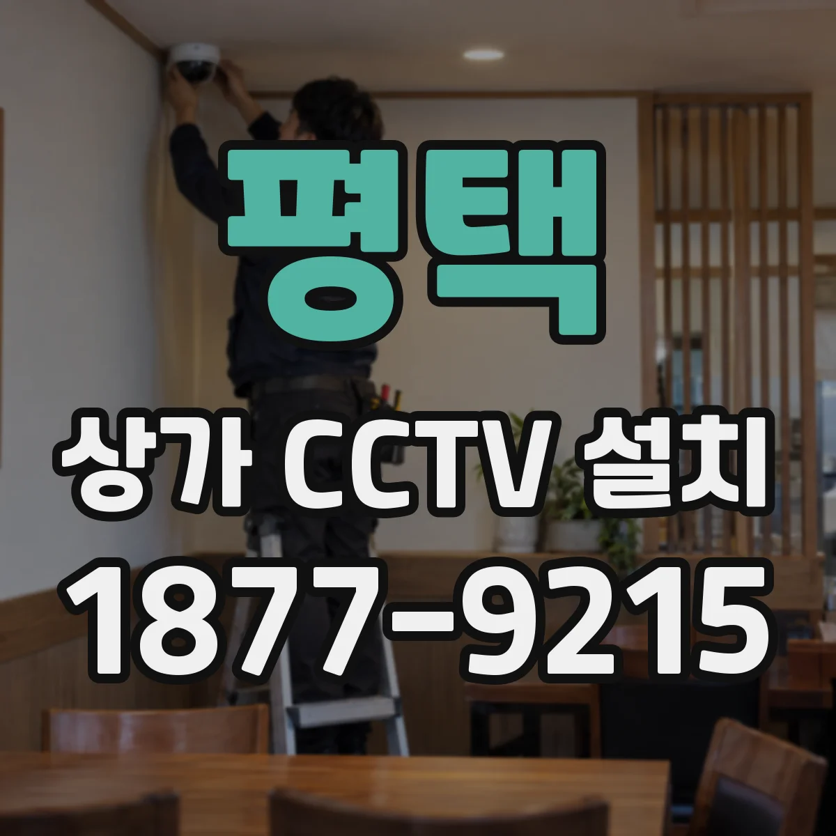 평택 상가 CCTV 설치