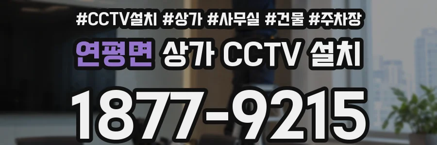 연평면 상가 CCTV 설치