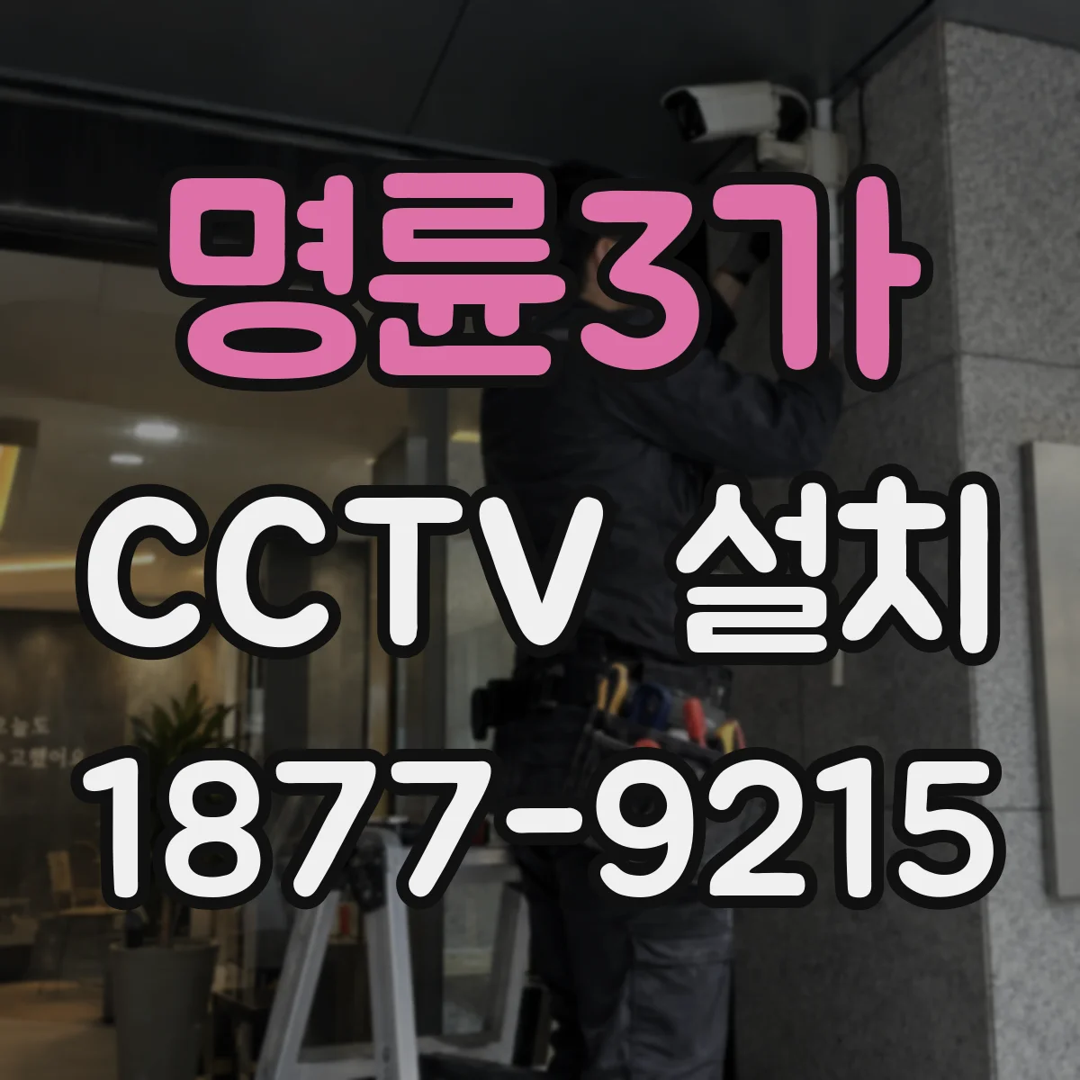 명륜3가 CCTV 설치
