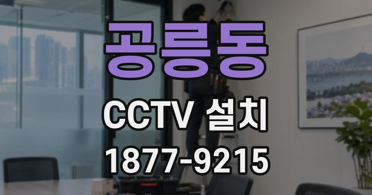 공릉동 CCTV 설치