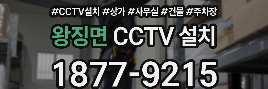 왕징면 CCTV 설치