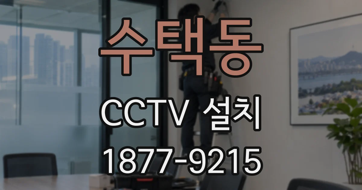 수택동 CCTV 설치