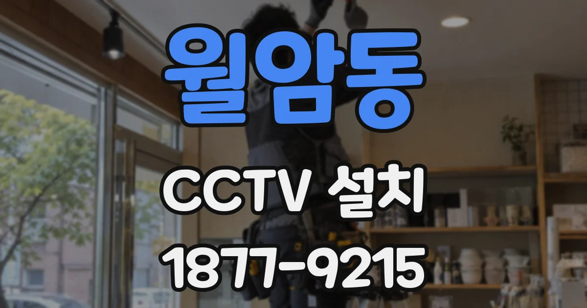 월암동 CCTV 설치
