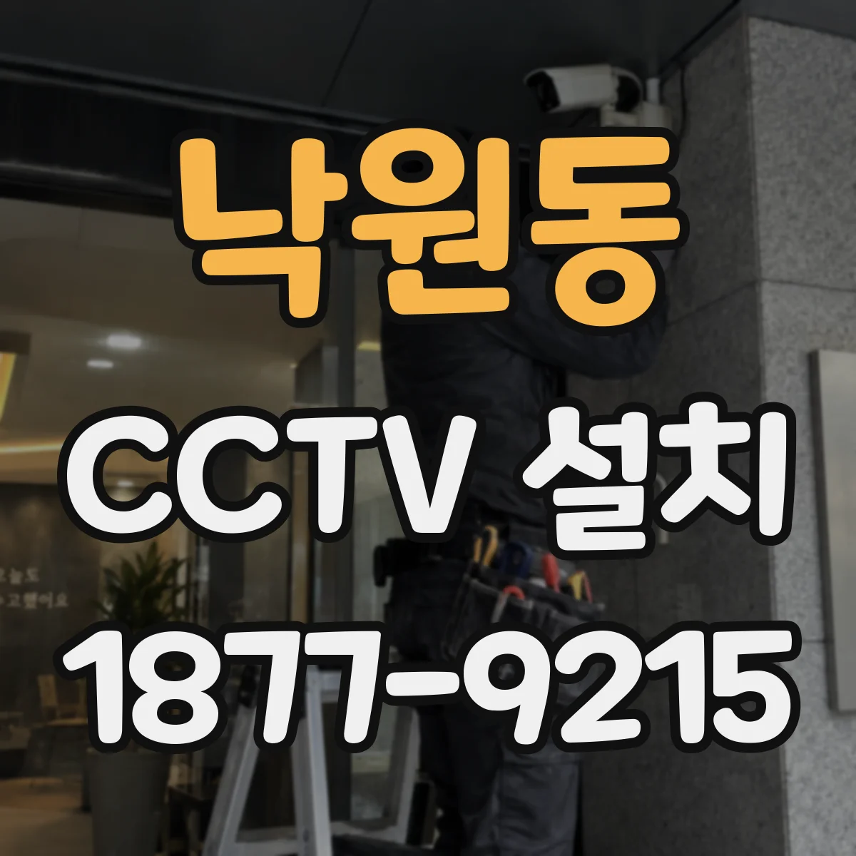 낙원동 CCTV 설치