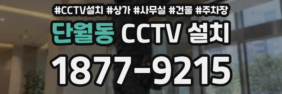 단월동 CCTV 설치