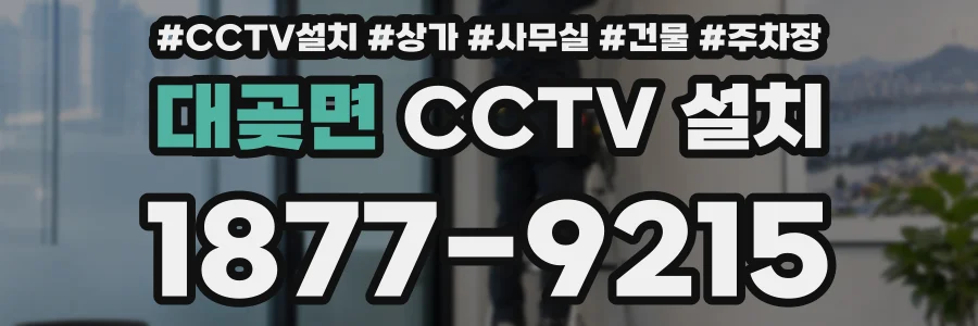 대곶면 CCTV 설치