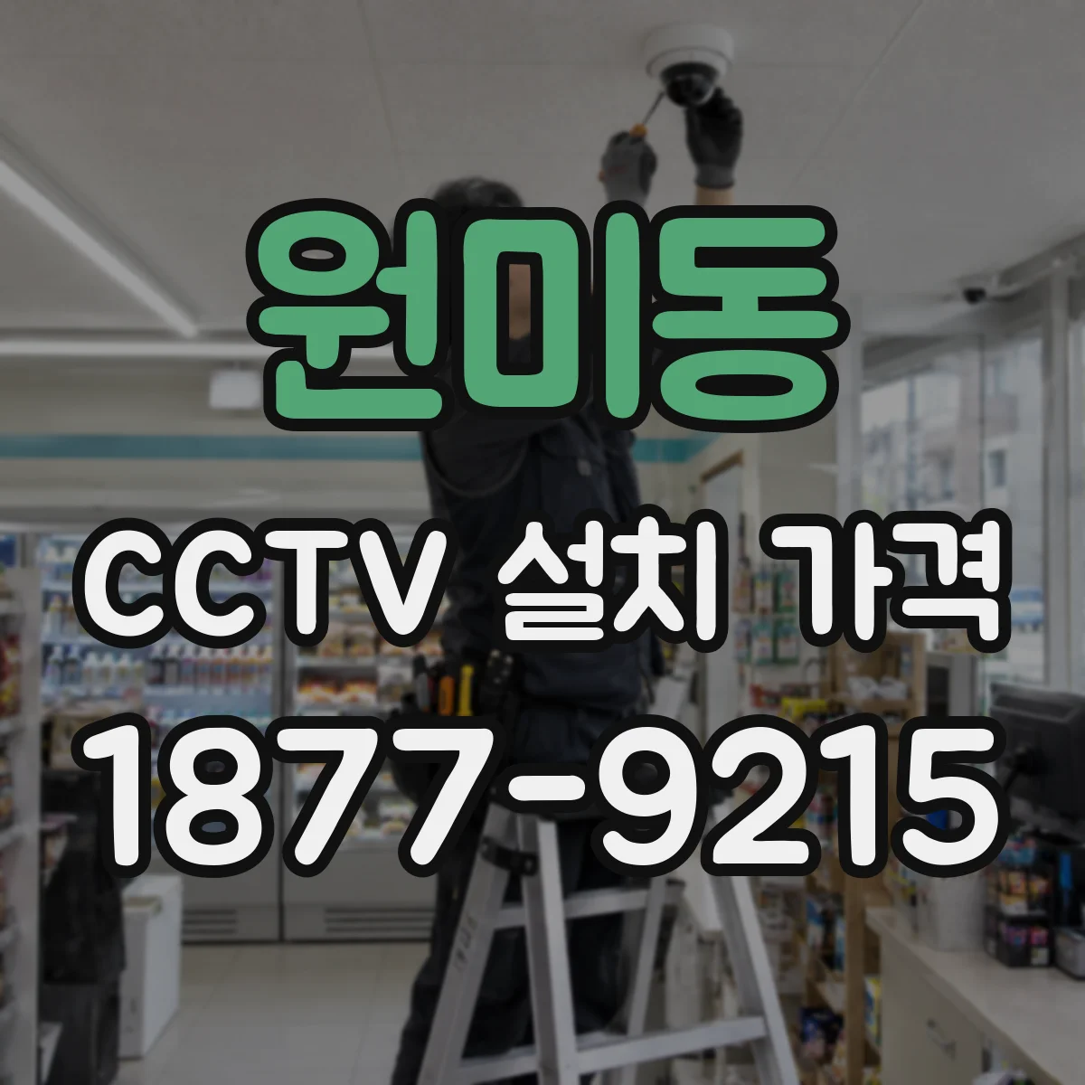 원미동 CCTV 설치 가격