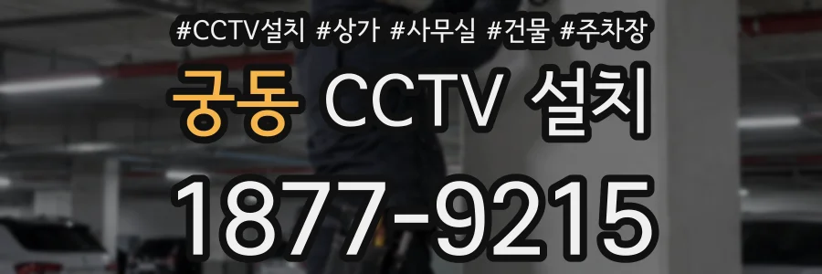 궁동 CCTV 설치