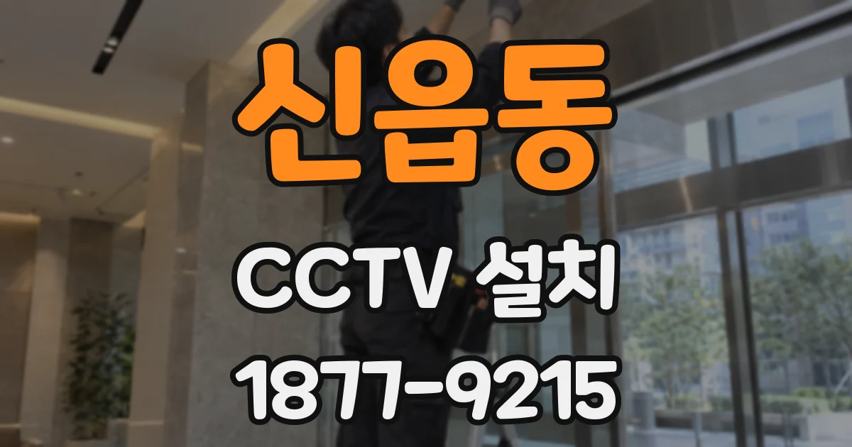 신읍동 CCTV 설치