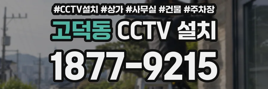 고덕동 CCTV 설치