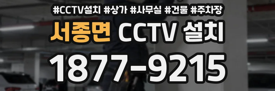서종면 CCTV 설치
