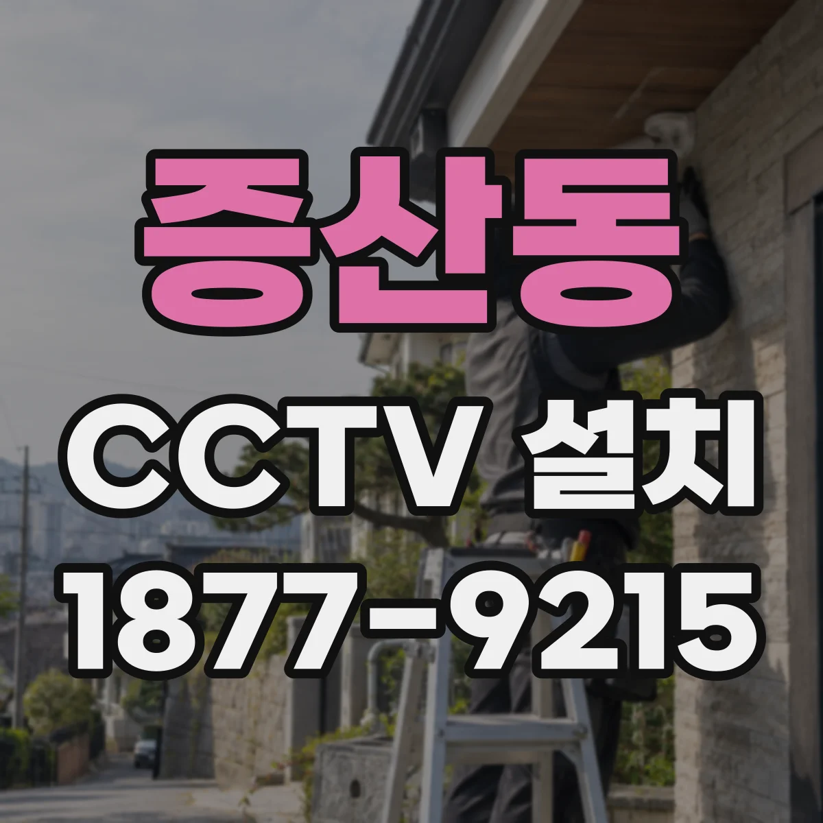 증산동 CCTV 설치