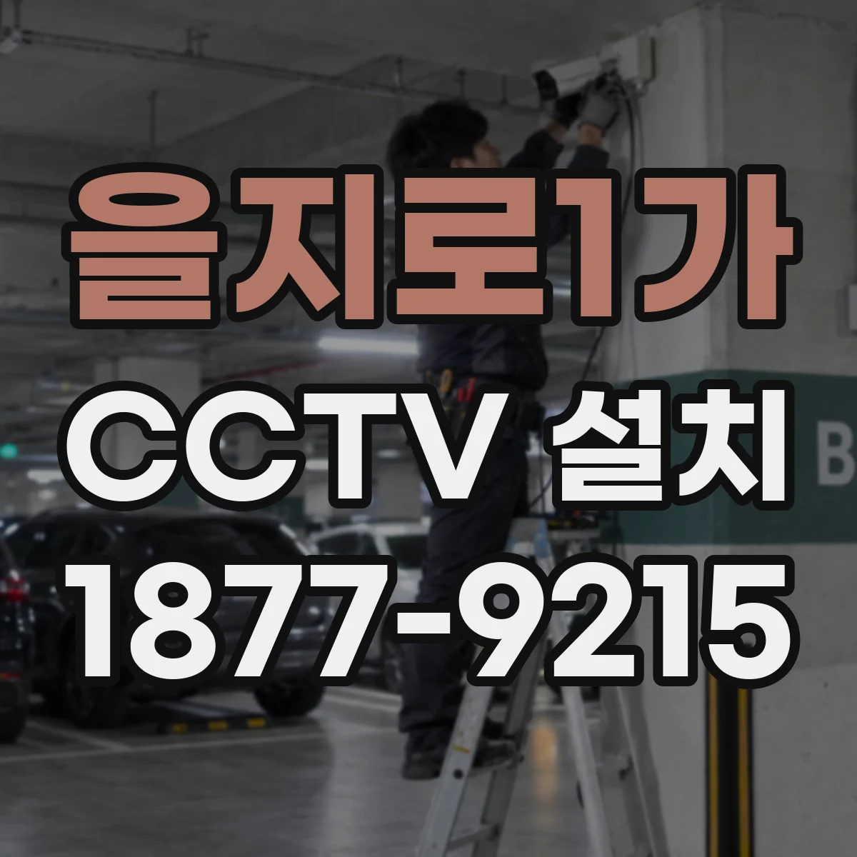 을지로1가 CCTV 설치