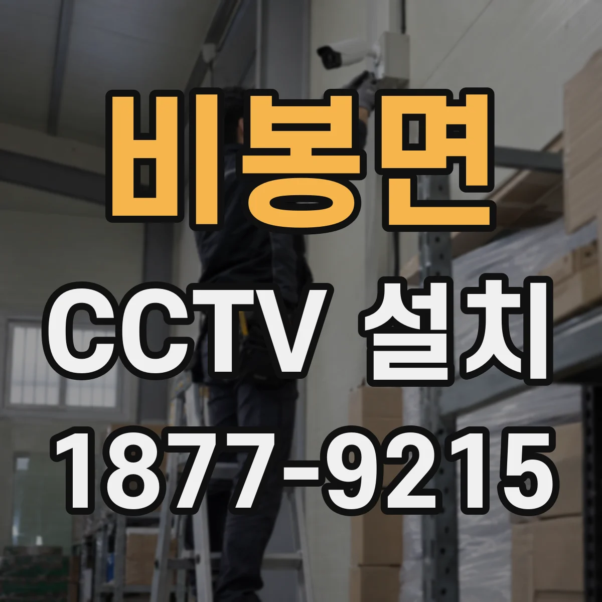 비봉면 CCTV 설치