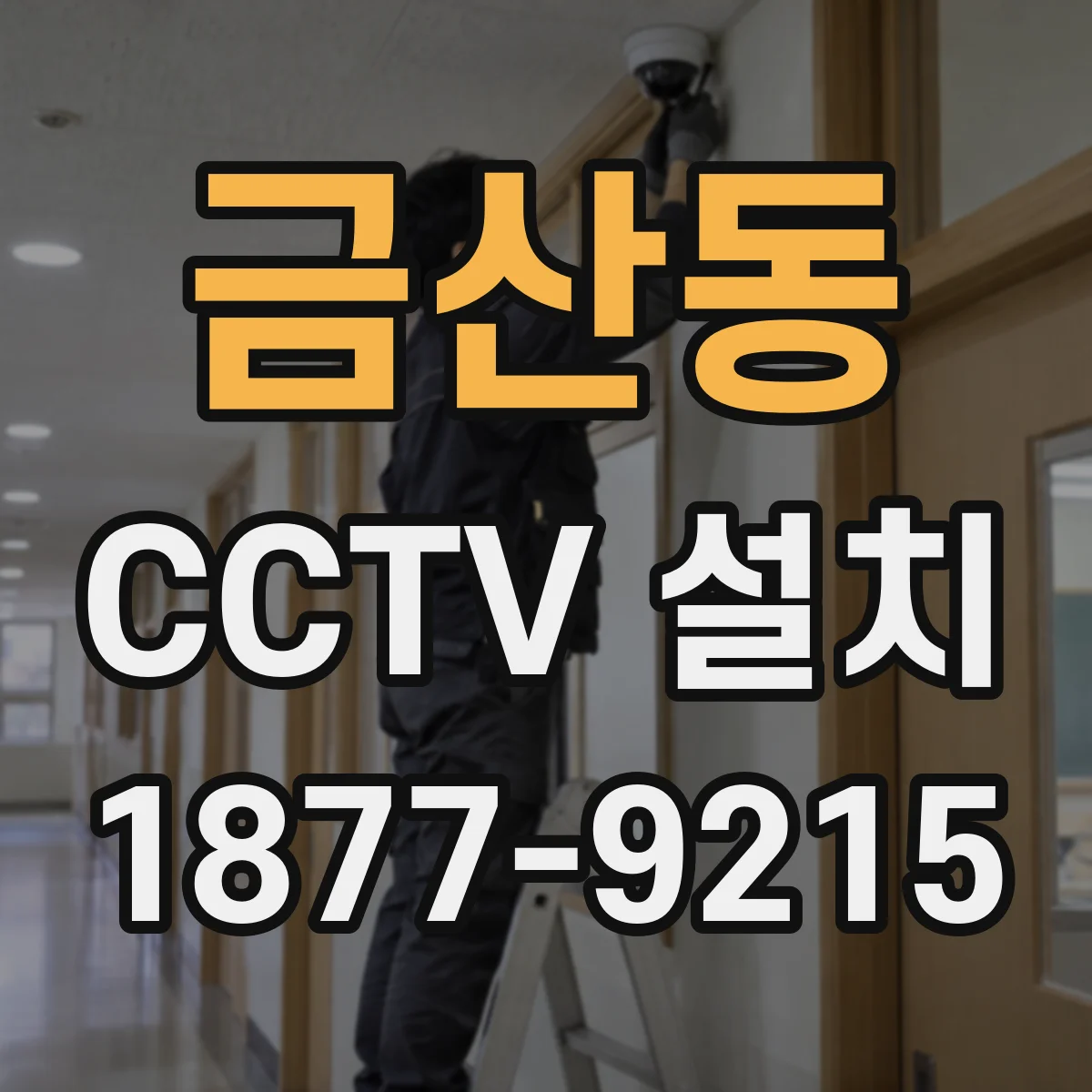 금산동 CCTV 설치