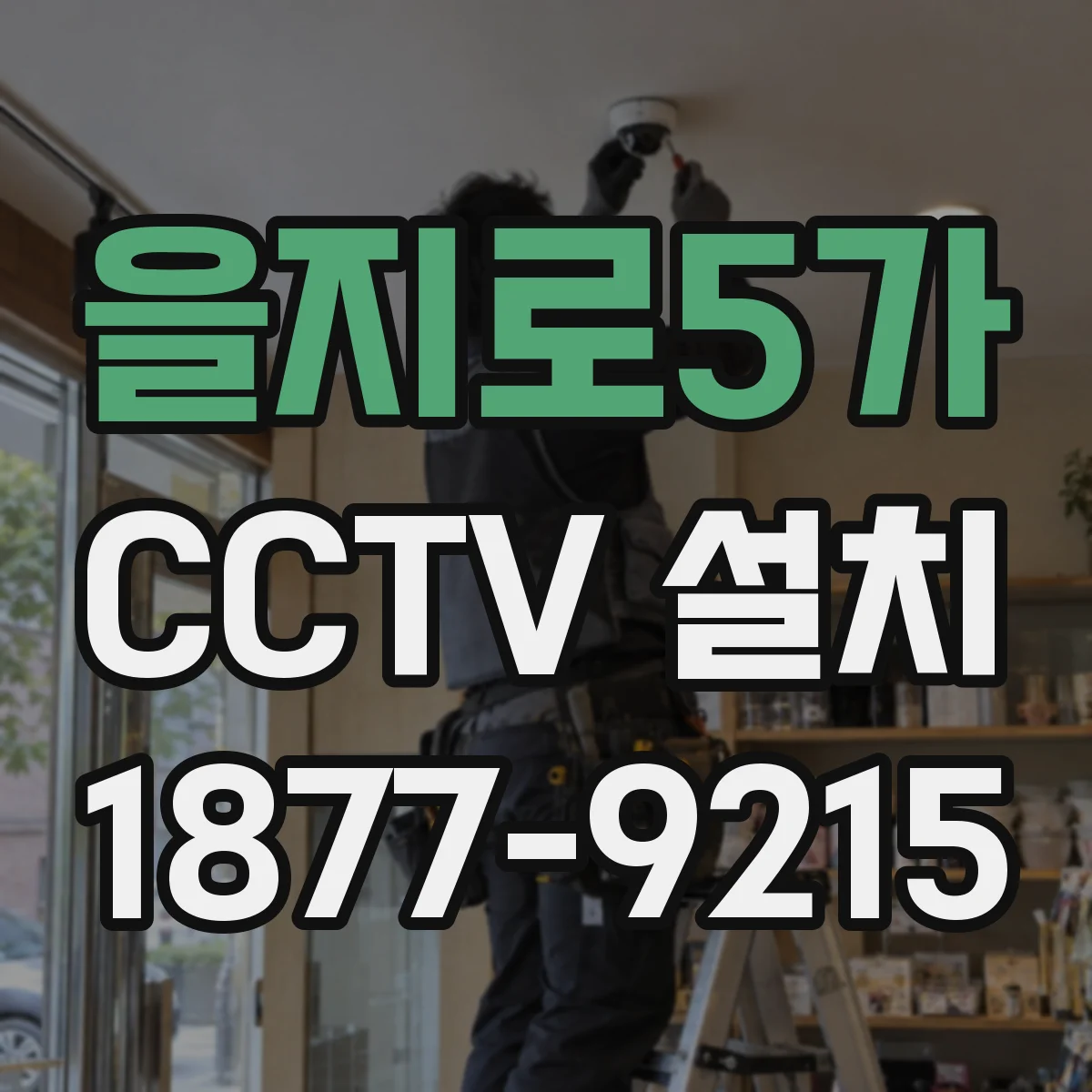 을지로5가 CCTV 설치
