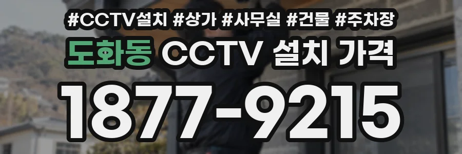 도화동 CCTV 설치 가격