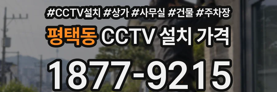 평택동 CCTV 설치 가격