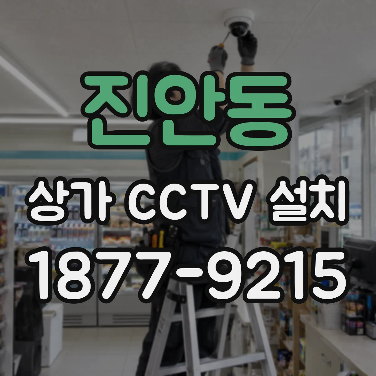 진안동 상가 CCTV 설치